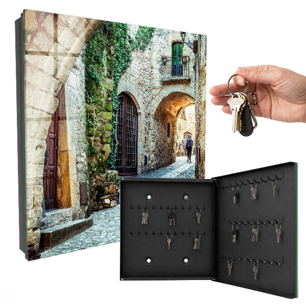 Caja para llaves modelo calle histórica