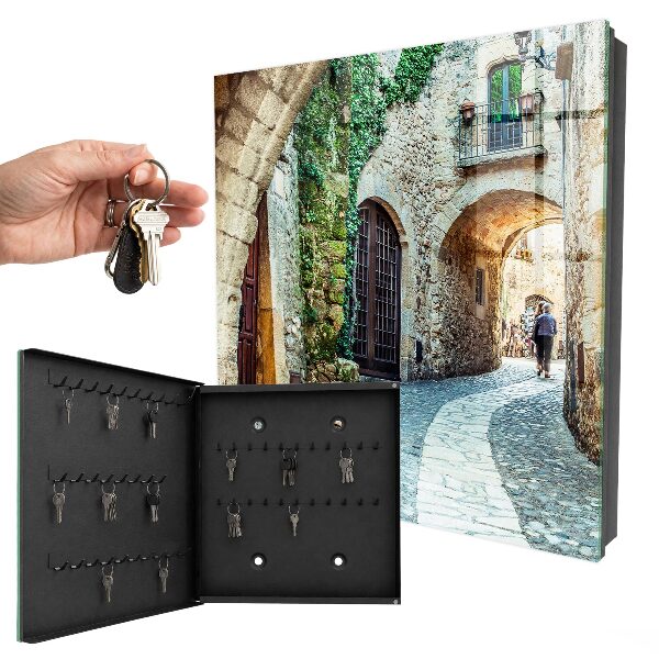 Caja para llaves modelo calle histórica
