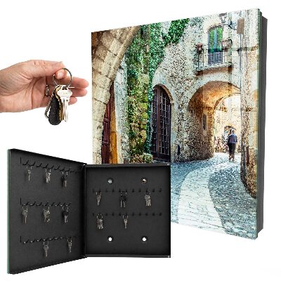 Caja para llaves modelo calle histórica