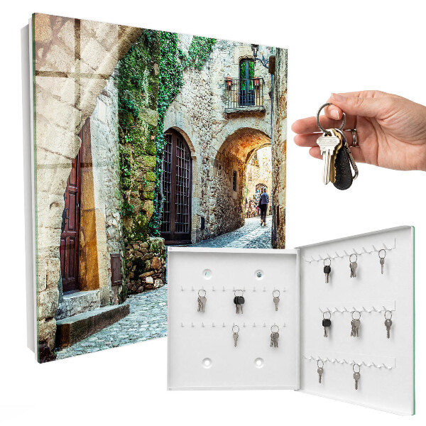 Caja para llaves modelo calle histórica