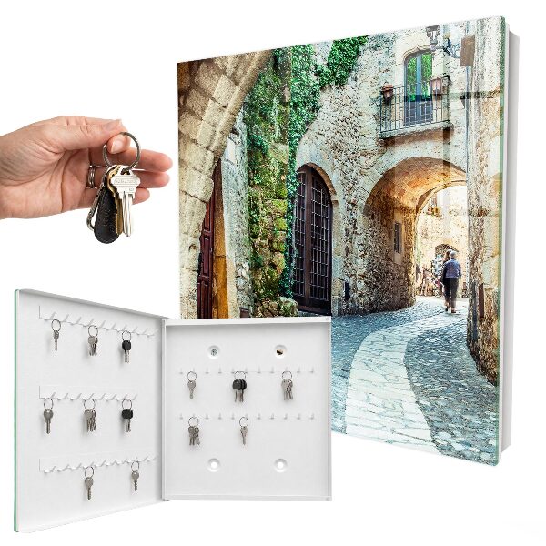 Caja para llaves modelo calle histórica