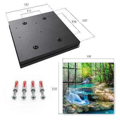 Caja para llaves modelo oasis paradisíaco