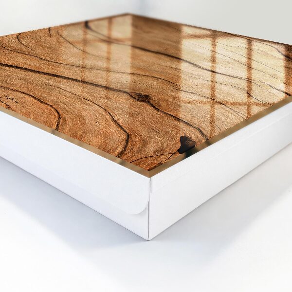 Armario para llaves con textura de madera