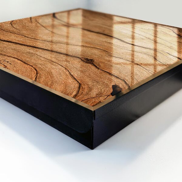Armario para llaves con textura de madera