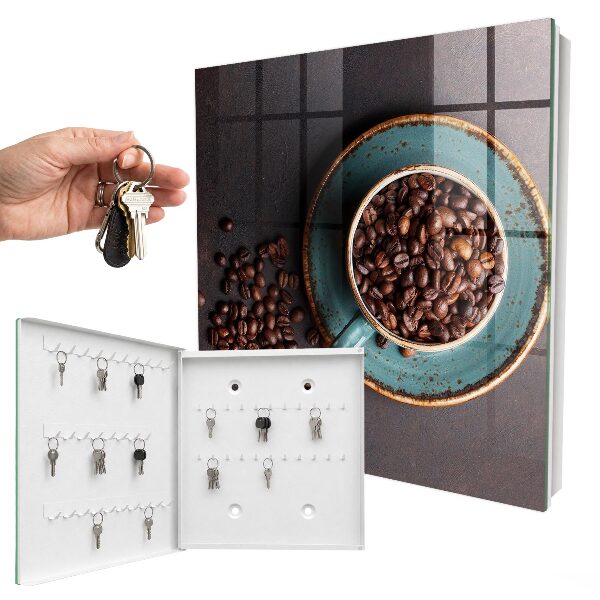 Caja para llaves de granos de café