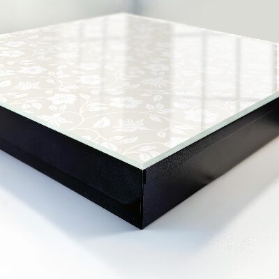 Caja para llaves con estampado floral