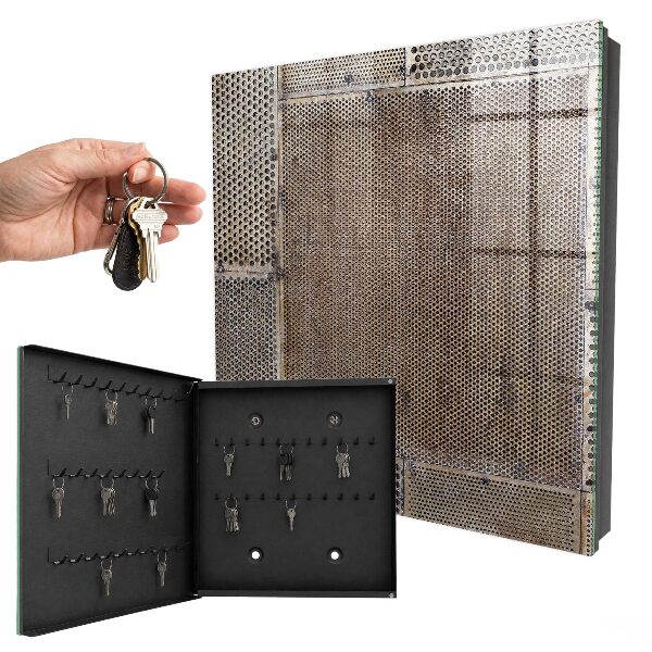 Armario para llaves estilo industrial