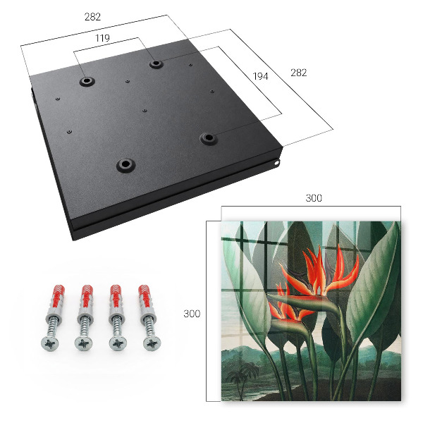 Caja para llaves modelo naturaleza exótica