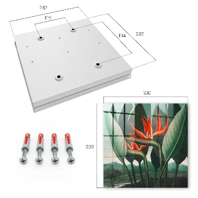 Caja para llaves modelo naturaleza exótica