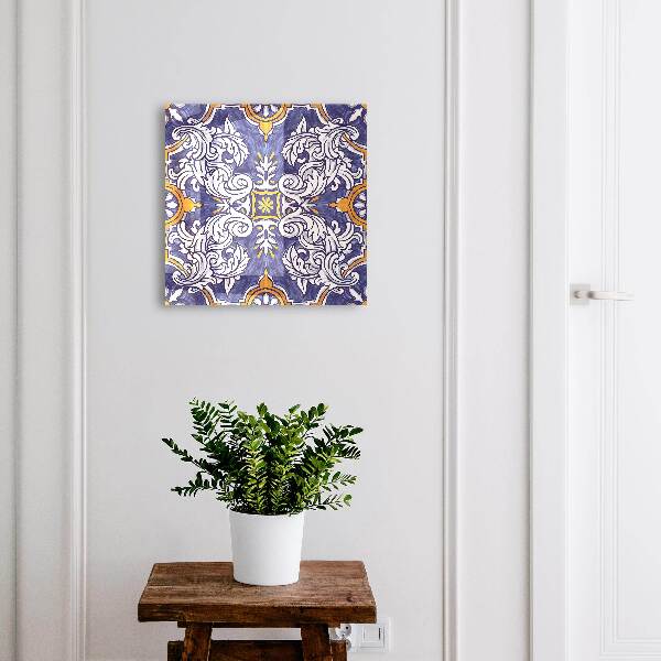 Armario para llaves con diseño de decoración con plantas