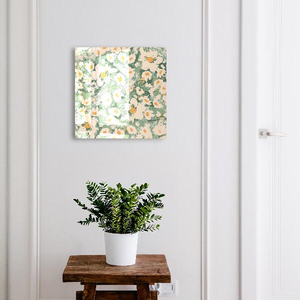 Caja para llaves con estampado floral
