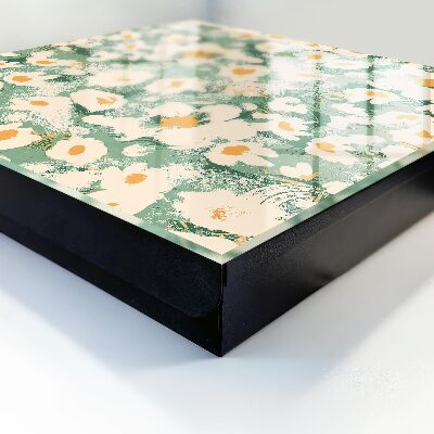 Caja para llaves con estampado floral