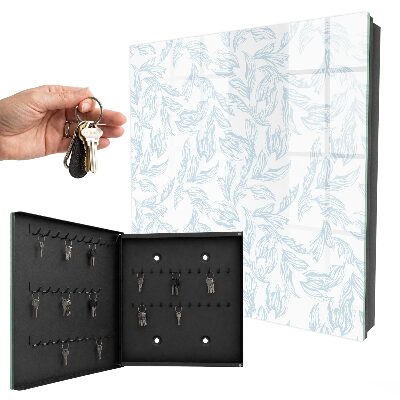 Armario para llaves con estampado floral