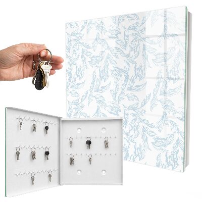 Armario para llaves con estampado floral