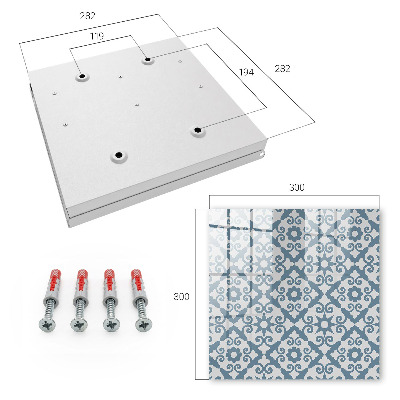 Armario para llaves con diseño de elegancia geométrica