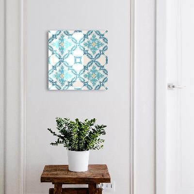 Armario para llaves con diseño de mosaico decorativo