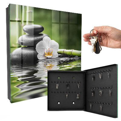 Caja para llaves modelo orquídea zen