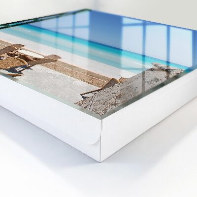 Caja para llaves diseño de recreación junto al mar