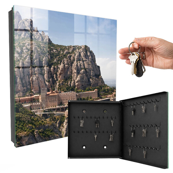 Caja para llaves diseño de arquitectura de montaña