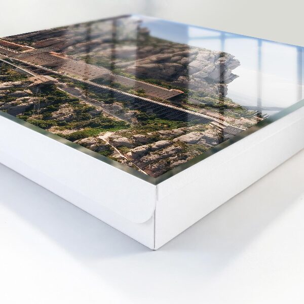 Caja para llaves diseño de arquitectura de montaña