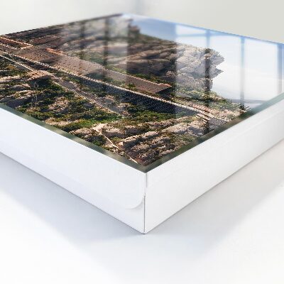 Caja para llaves diseño de arquitectura de montaña