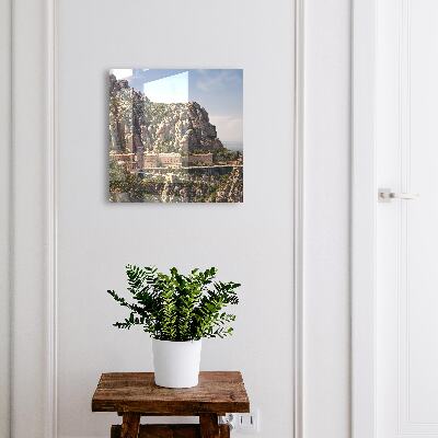 Caja para llaves diseño de arquitectura de montaña