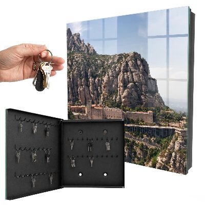 Caja para llaves diseño de arquitectura de montaña