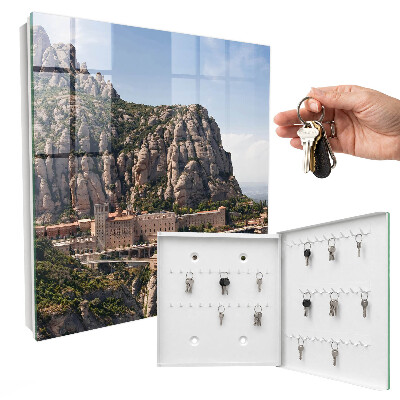 Caja para llaves diseño de arquitectura de montaña