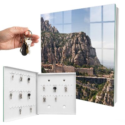 Caja para llaves diseño de arquitectura de montaña