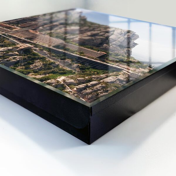 Caja para llaves diseño de arquitectura de montaña