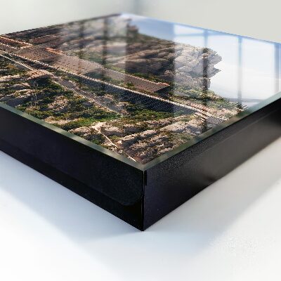 Caja para llaves diseño de arquitectura de montaña