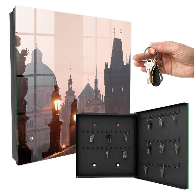 Caja para llaves diseño de puente histórico
