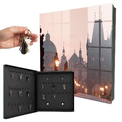 Caja para llaves diseño de puente histórico