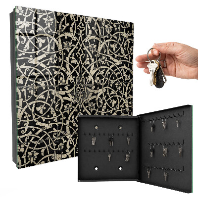 Caja para llaves con diseño de elegancia decorativa