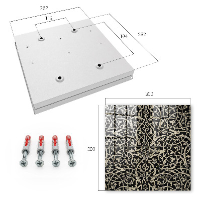 Caja para llaves con diseño de elegancia decorativa