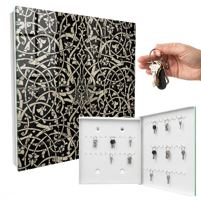 Caja para llaves con diseño de elegancia decorativa