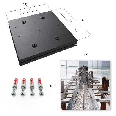 Caja para llaves modelo refugio infinito