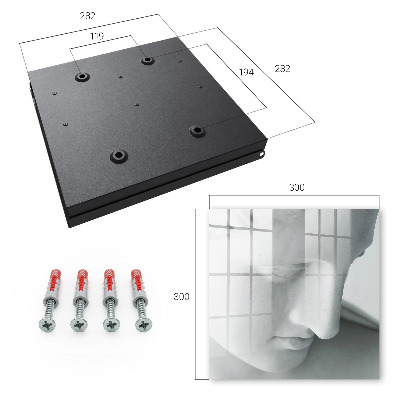 Armario para colgar llaves en estilo clásico para habitación