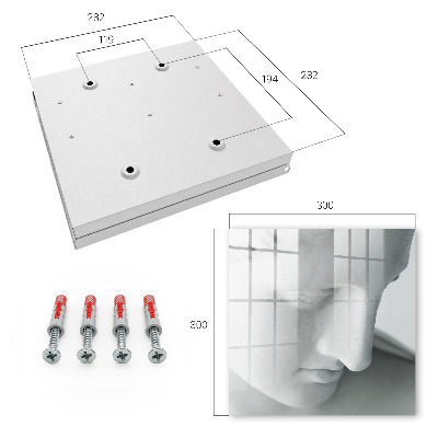 Armario para colgar llaves en estilo clásico para habitación