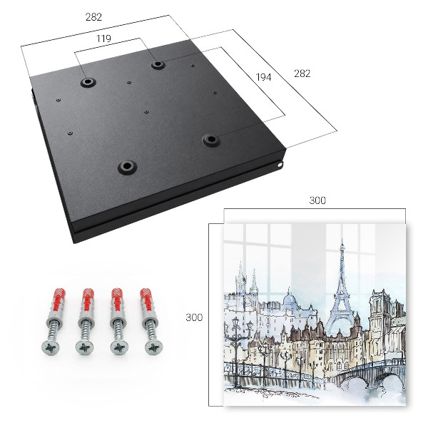 Caja para llaves modelo Torre fuerte