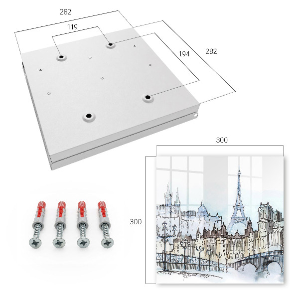 Caja para llaves modelo Torre fuerte