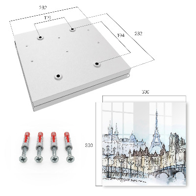 Caja para llaves modelo Torre fuerte