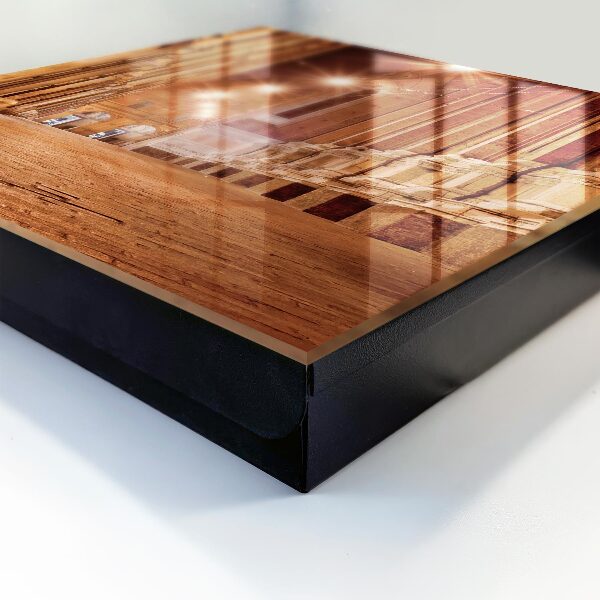 Caja para llaves diseño noche en la ciudad