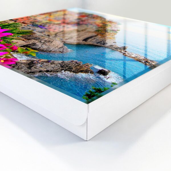 Caja para llaves diseño Bahía colorida