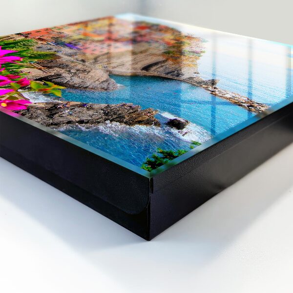 Caja para llaves diseño Bahía colorida