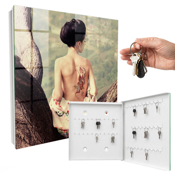 Armario para llaves diseño armonía de la naturaleza