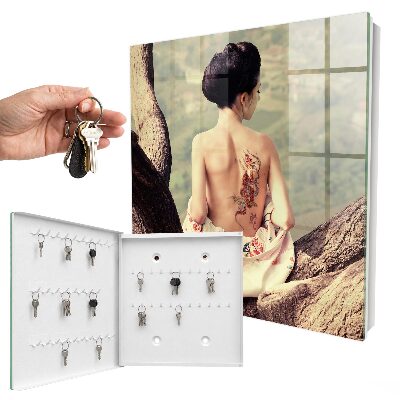 Armario para llaves diseño armonía de la naturaleza