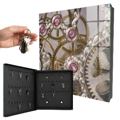Caja para llaves de diseño con elegancia mecánica