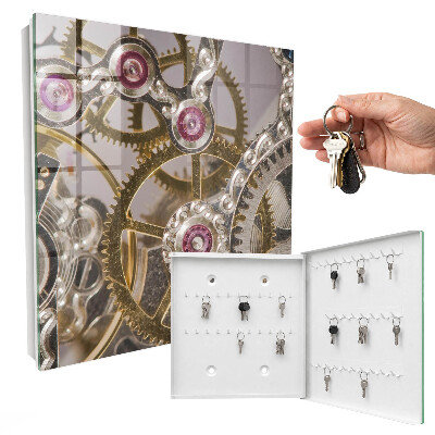 Caja para llaves de diseño con elegancia mecánica