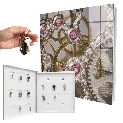 Caja para llaves de diseño con elegancia mecánica